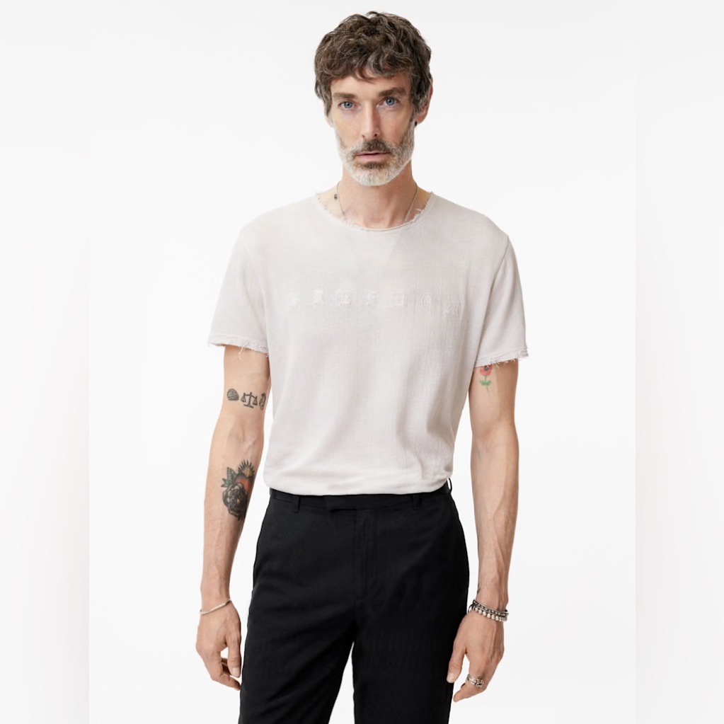 168 Nwt Brand New John Varvatos Freedom Tee Small